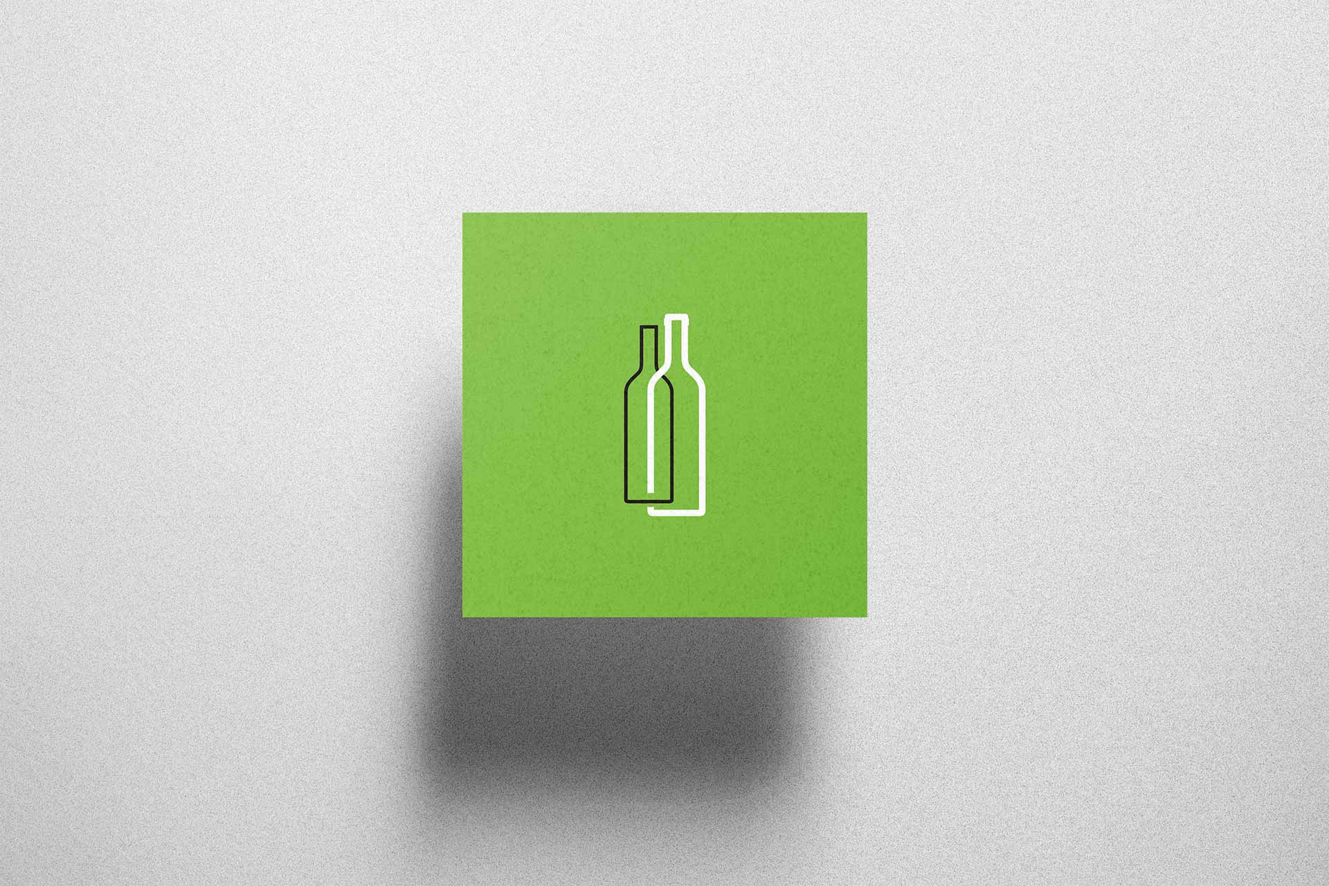 California Bottles logo mockup