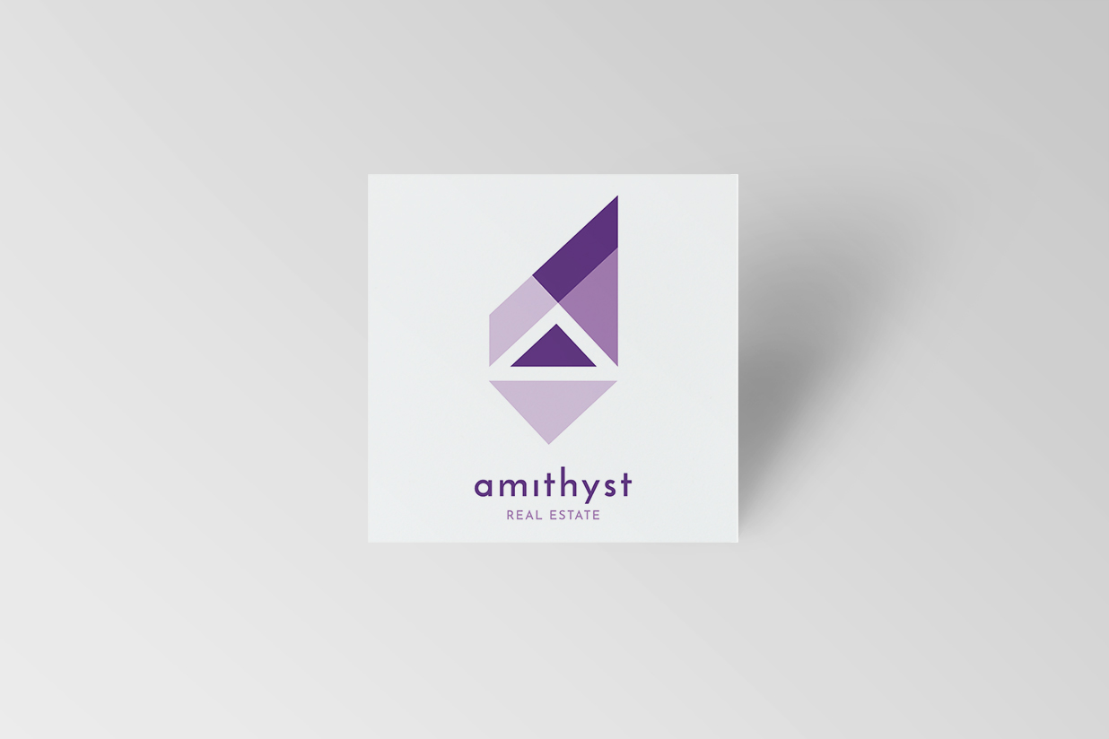 Amithyst Real Estate Business Card Back